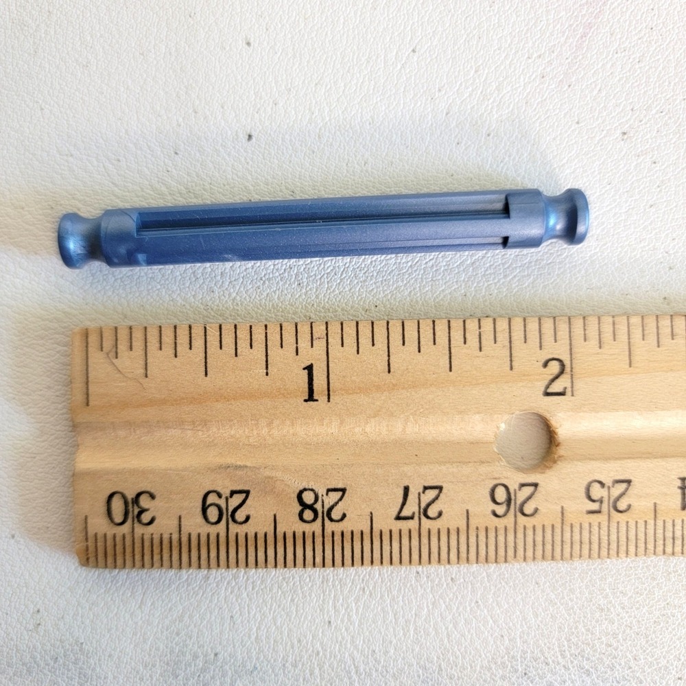 K'Nex Classic Rod 54mm 2 3/16" Metallic Blue Knex Part Qty 150